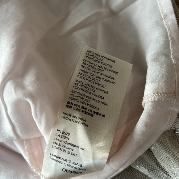 NWT Maeve Anthropologie Tulle Dot Shimmer Tank Blouse - Picture 11 of 11